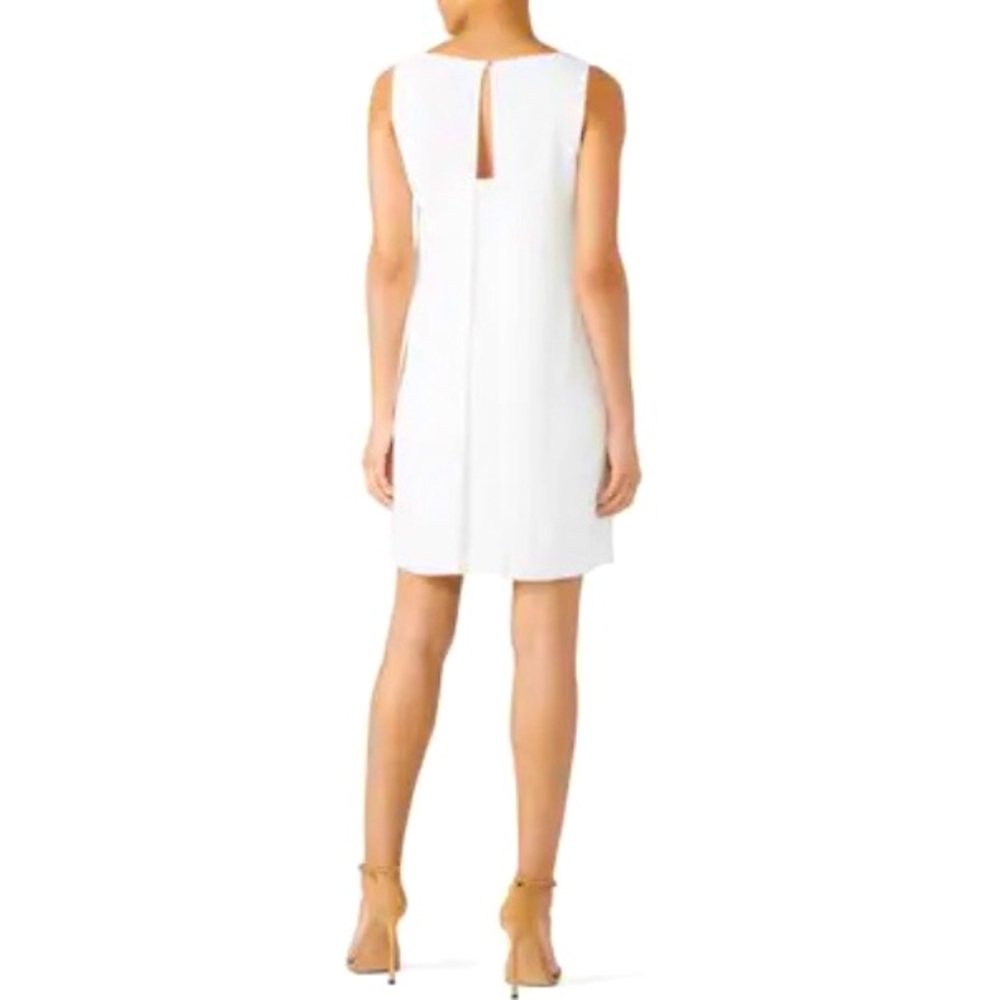 NWT Trina Turk White Shift Dress Size 6, Rehearsal/Cocktail/Baby Shower Dress